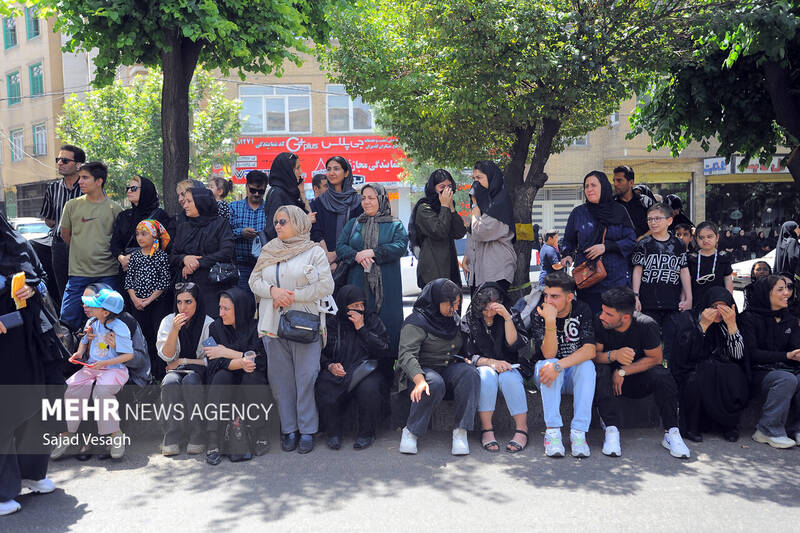 کاروان نمادین طایفه بنی اسد در همدان