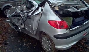 برخورد پژو با پراید، جان 6 نفر را گرفت