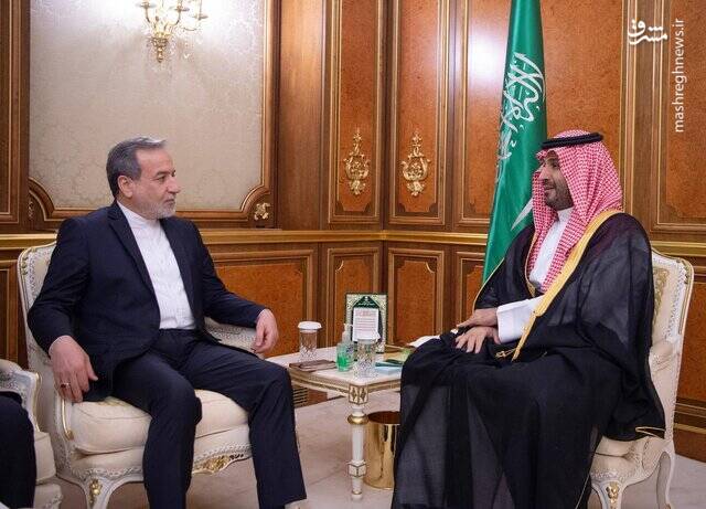 دیدار و گفت‌وگوی عراقچی با ولیعهد، وزیر خارجه و وزیر دفاع عربستان