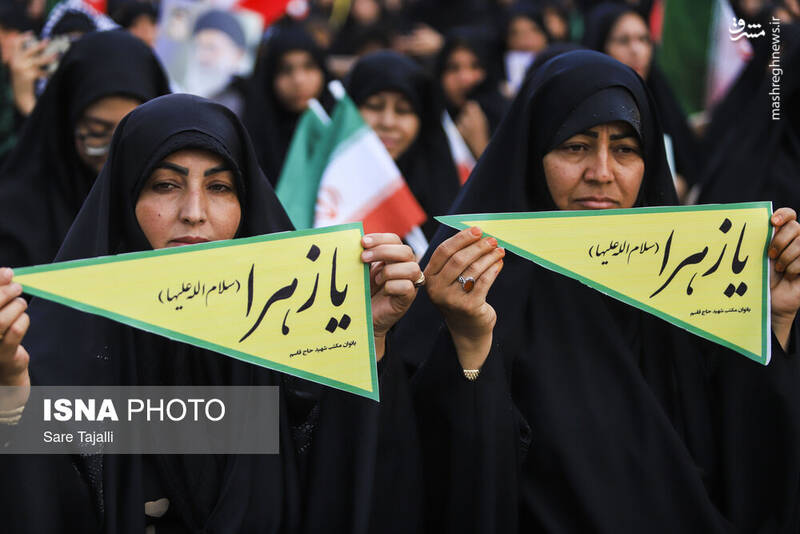 عکس / اجتماع عظیم زینبیون در کرمان 25