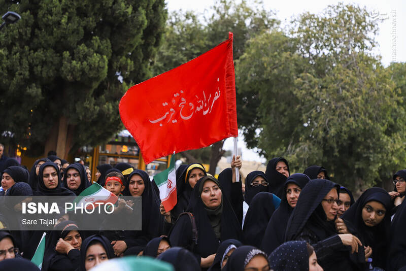عکس / اجتماع عظیم زینبیون در کرمان 14