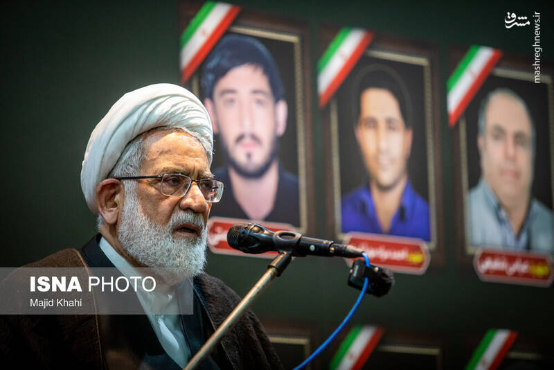 عکس / مراسم گرامیداشت شهدای حمله رژیم صهیونیستی به زندان اوین در مسجد ارگ 28