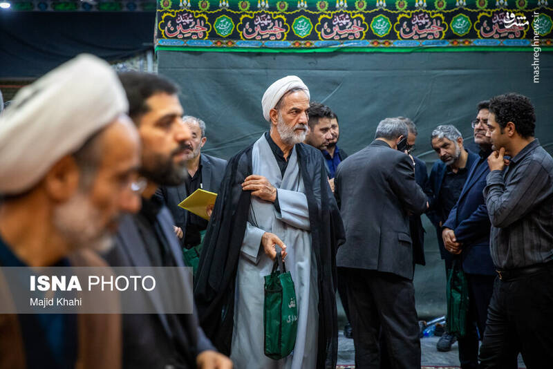 عکس / مراسم گرامیداشت شهدای حمله رژیم صهیونیستی به زندان اوین در مسجد ارگ 24
