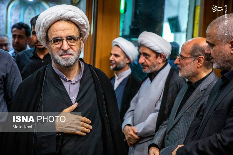 عکس / مراسم گرامیداشت شهدای حمله رژیم صهیونیستی به زندان اوین در مسجد ارگ 22