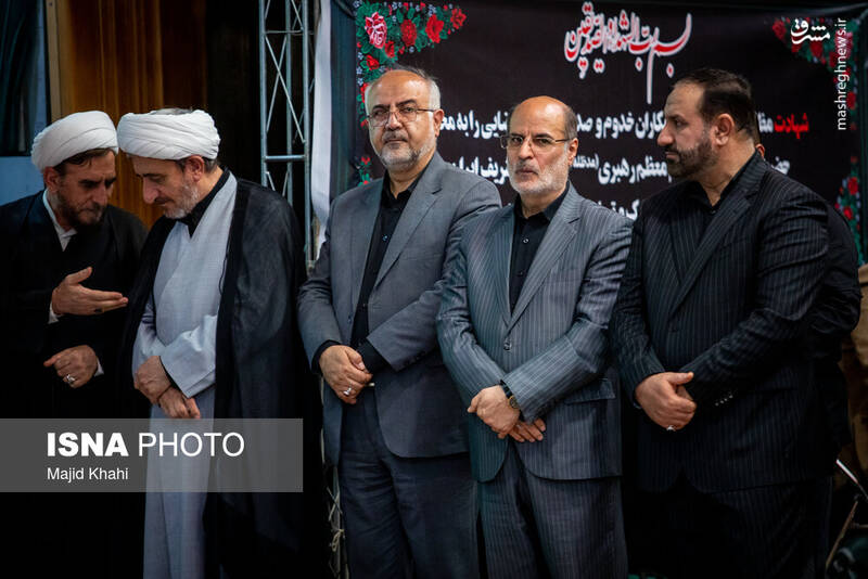 عکس / مراسم گرامیداشت شهدای حمله رژیم صهیونیستی به زندان اوین در مسجد ارگ 11