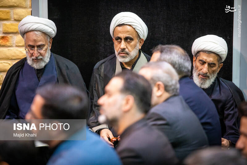 عکس / مراسم گرامیداشت شهدای حمله رژیم صهیونیستی به زندان اوین در مسجد ارگ 8
