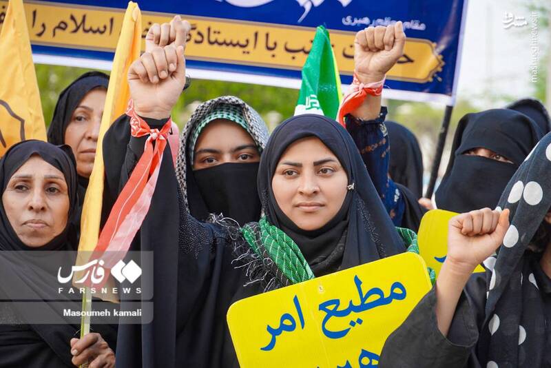 عکس / تجمع بزرگ زینبیون در بندرعباس 3
