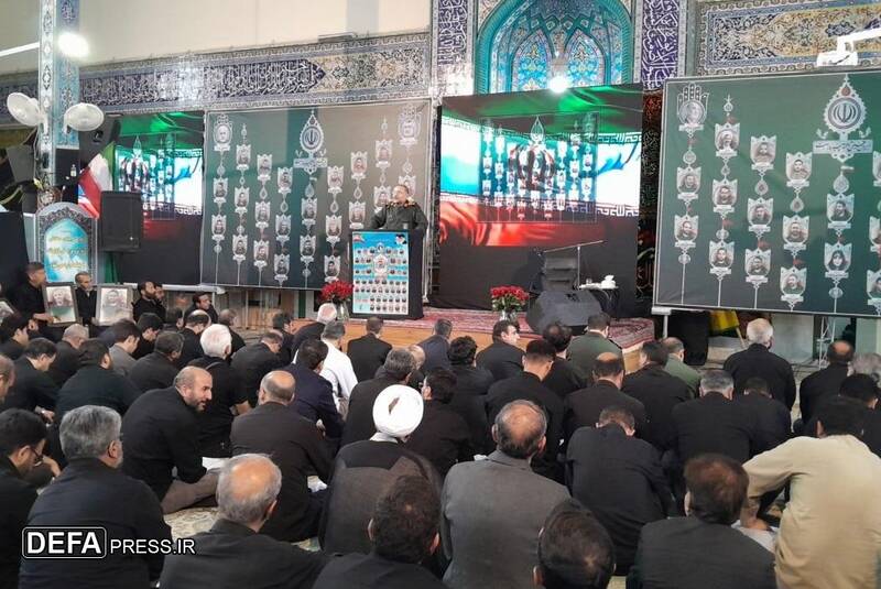 برگزاری مراسم بزرگداشت شهدای اقتدار سازمان بسیج مستضعفین