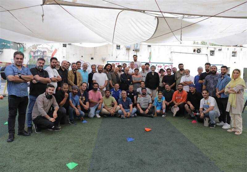 دیدار جبلی با اکبر عبدی و عوامل سریال «سبزواران» + عکس 4