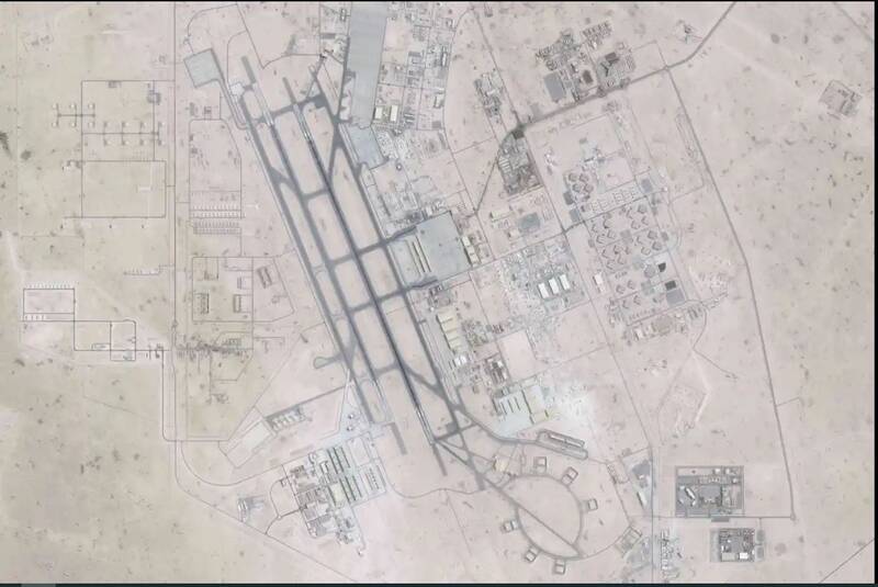 حمله ایران گنبد ارتباط امن پایگاه آمریکا را در قطر منهدم کرده است +عکس و فیلم