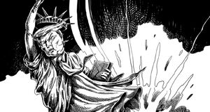 تصویر معنادار در اکانت توئیتری Khamenei.ir