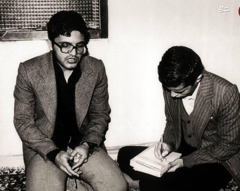 شهید حسن باقری در زمان روزنامه جمهوری +عکس