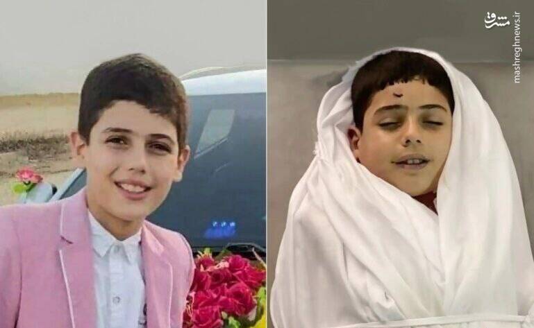 عکس/ لبخند قبل شهادت، لبخند بعد شهادت!