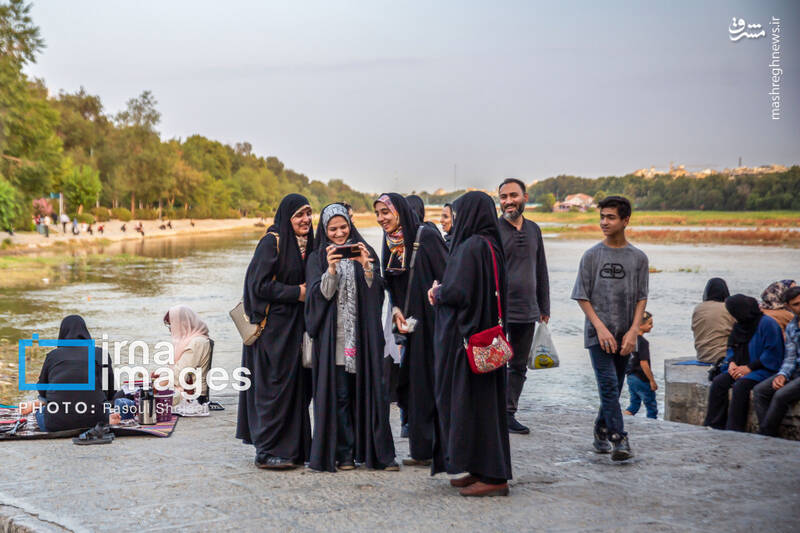 عکس/ میهمانان زاینده رود