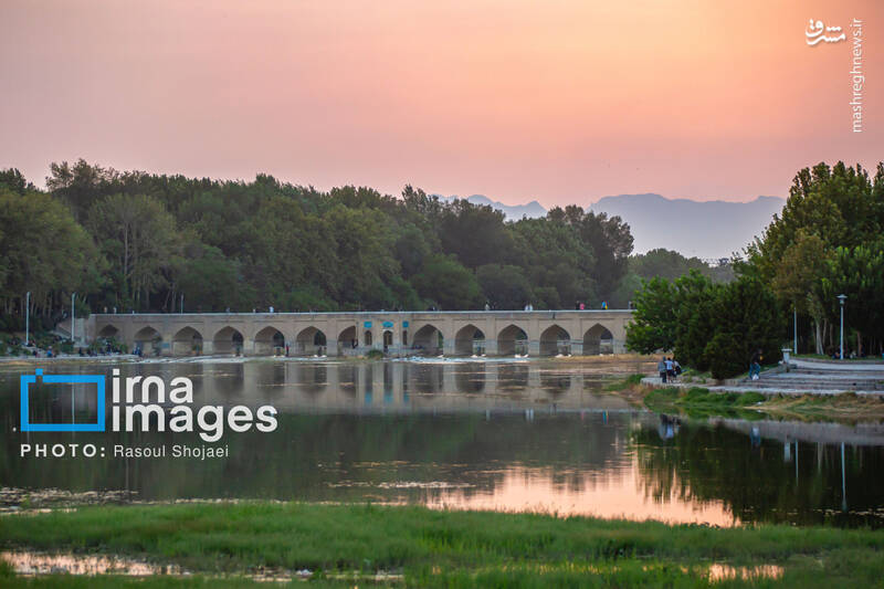 عکس/ میهمانان زاینده رود