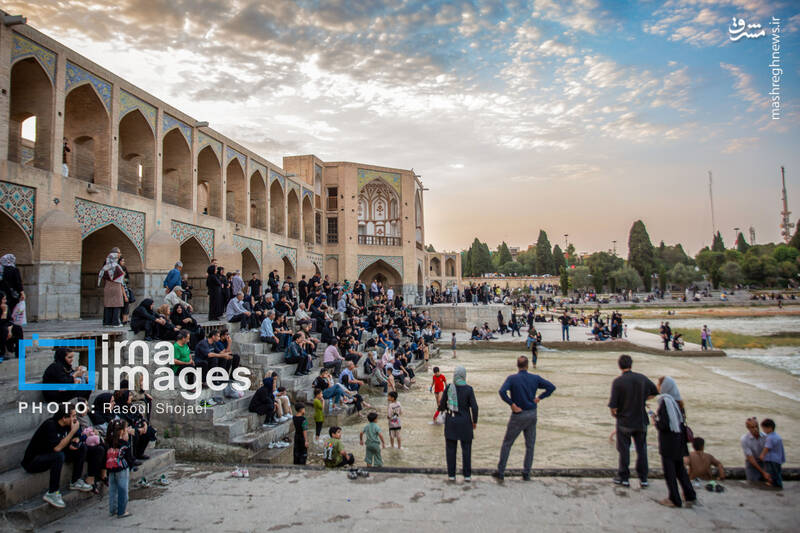 عکس/ میهمانان زاینده رود