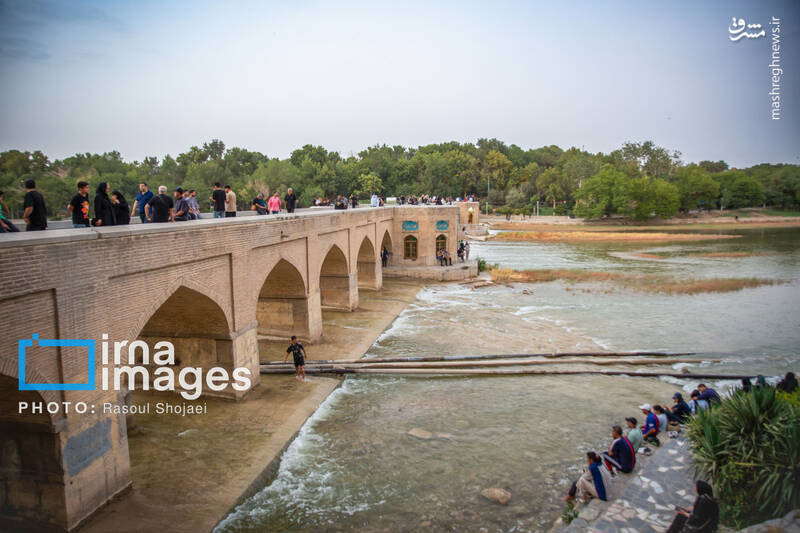 عکس/ میهمانان زاینده رود