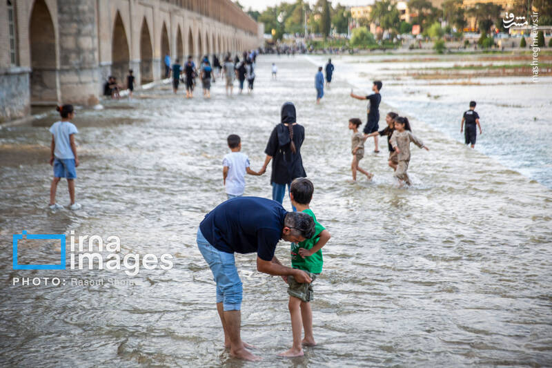 عکس/ میهمانان زاینده رود