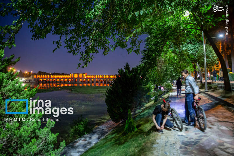 عکس/ میهمانان زاینده رود