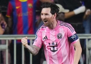 مسی برترین گلزن فصل جاری MLS شد
