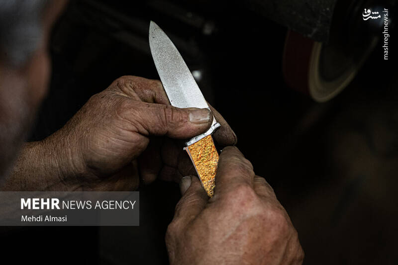 عکس / چاقوی زنجان؛ میراثی در دست استادکاران 16