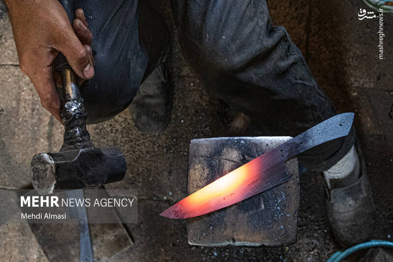عکس / چاقوی زنجان؛ میراثی در دست استادکاران 2
