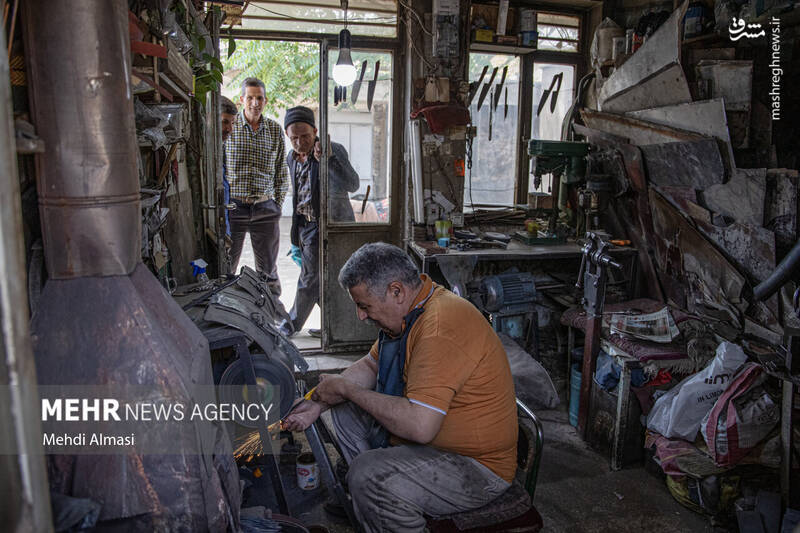 عکس / چاقوی زنجان؛ میراثی در دست استادکاران 14