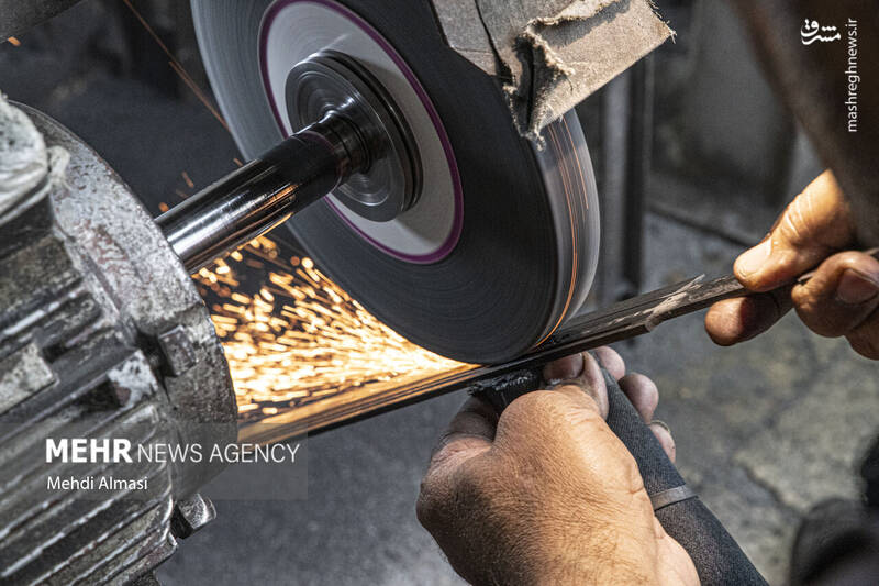 عکس / چاقوی زنجان؛ میراثی در دست استادکاران 6