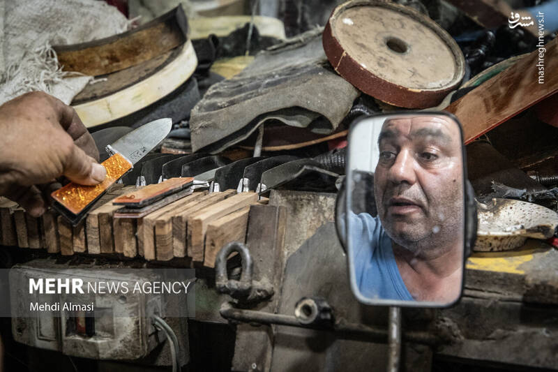 عکس / چاقوی زنجان؛ میراثی در دست استادکاران 5