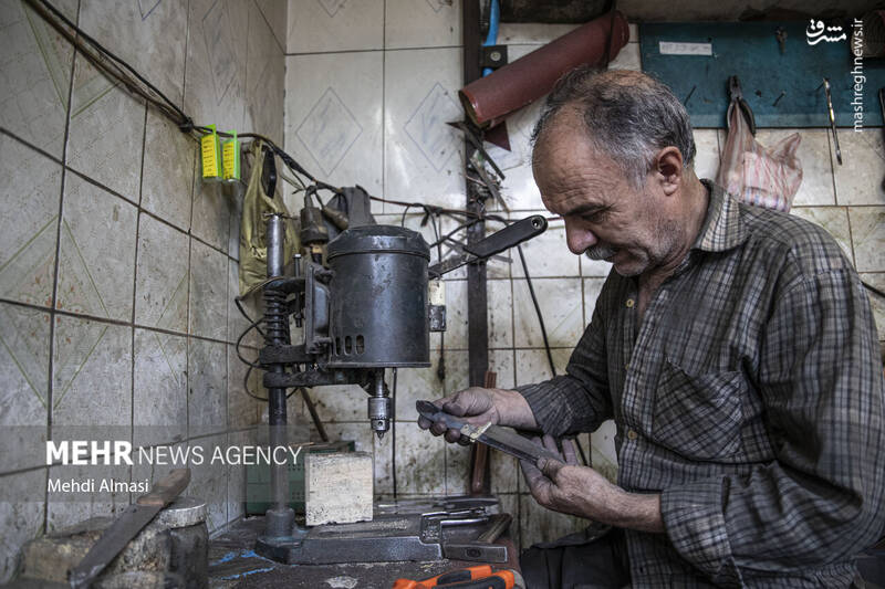 عکس / چاقوی زنجان؛ میراثی در دست استادکاران 3
