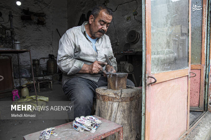 عکس / چاقوی زنجان؛ میراثی در دست استادکاران 7