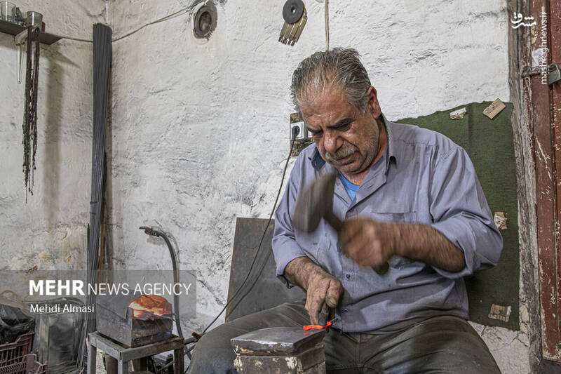 عکس / چاقوی زنجان؛ میراثی در دست استادکاران 9