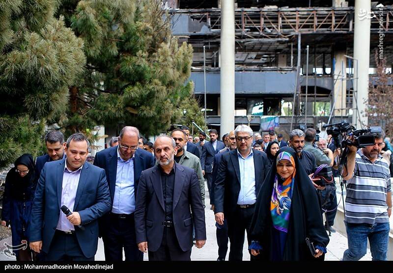 عکس / بازدید سفرای 28 کشور از ساختمان شیشهای صداوسیما 51