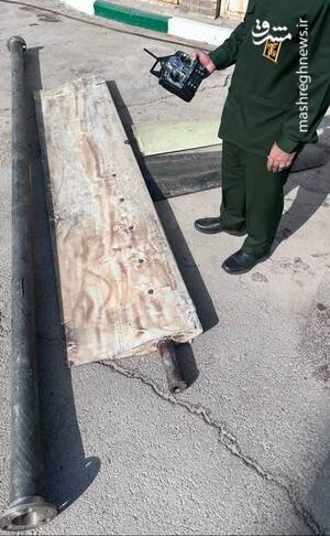 کشف لاشه و قطعات پهپاد در شهرک صنعتی پرند+ عکس