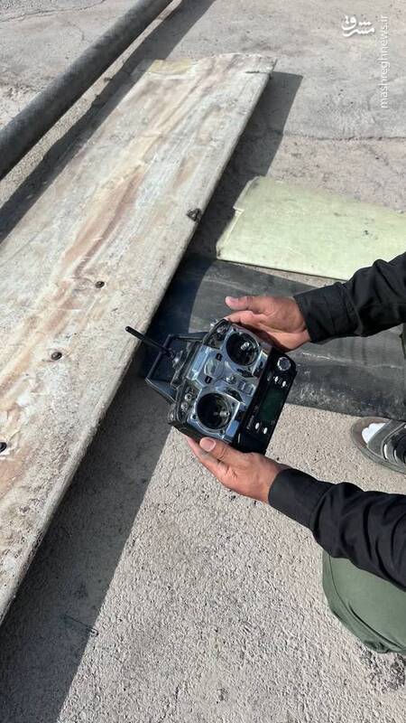 کشف لاشه و قطعات پهپاد در شهرک صنعتی پرند+ عکس