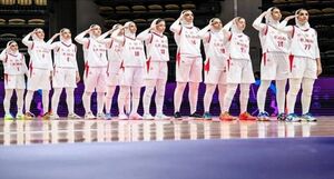 واکنش کاربران به سلام نظامی دختران بسکتبالیست ایران