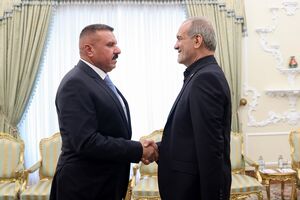 وزیر کشور عراق با پزشکیان دیدار کرد + عکس