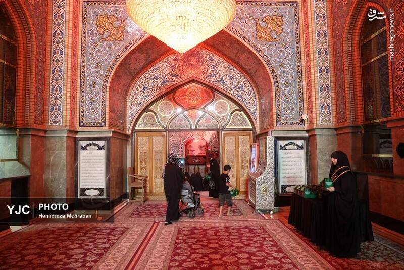 عکس / آیین غبارروبی ضریح مطهر امامزاده صالح (ع) 25