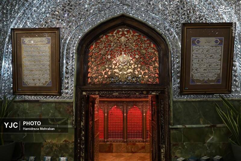 عکس / آیین غبارروبی ضریح مطهر امامزاده صالح (ع) 12