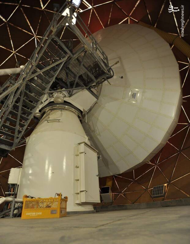 تصاویر جدید از رادوم منهدمشده در پایگاه العدید