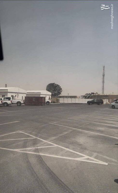 تصاویر جدید از رادوم منهدمشده در پایگاه العدید