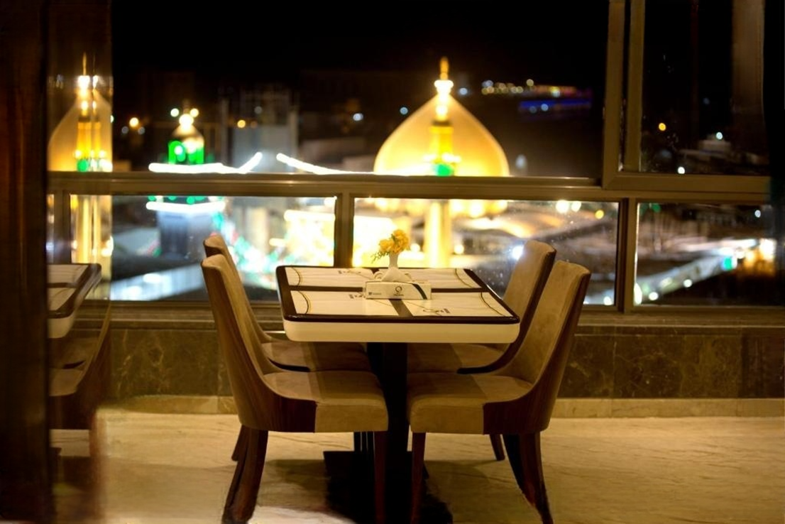 لیست هتل های لوکس نجف با منو سلف سرویس