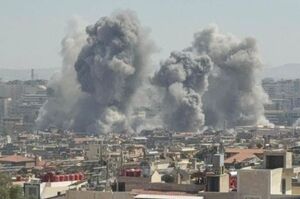 حملات هوایی رژیم صهیونیستی به دمشق