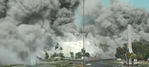 وحشت و ترس یک خبرنگار از وقایع دمشق همزمان با حمله جدید اسرائیل + ویدئو