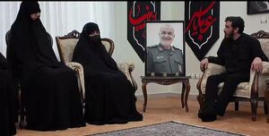 مداحی مهدی رسولی در منزل شهید سلامی