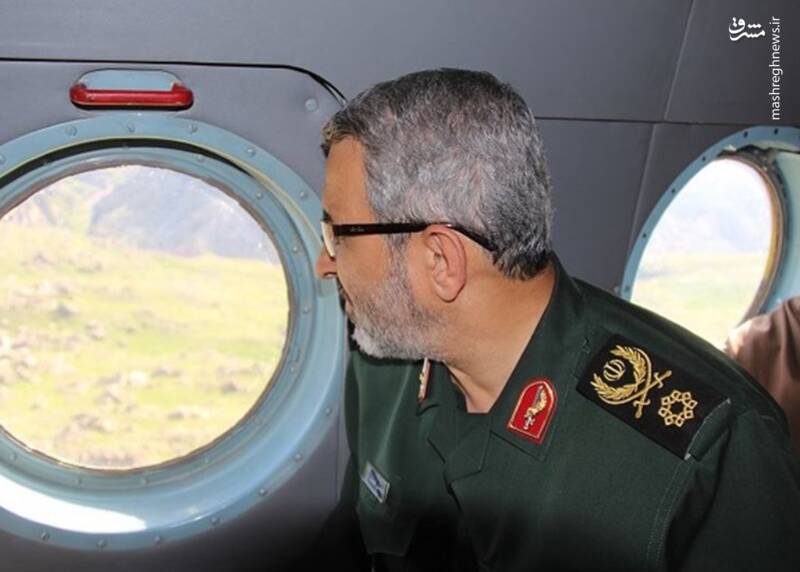 بازدید هوایی از مناطق سلی زده ماژین