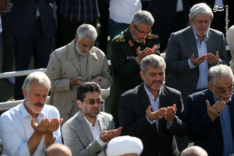 در کنار شهید حاج قاسم سلیمانی