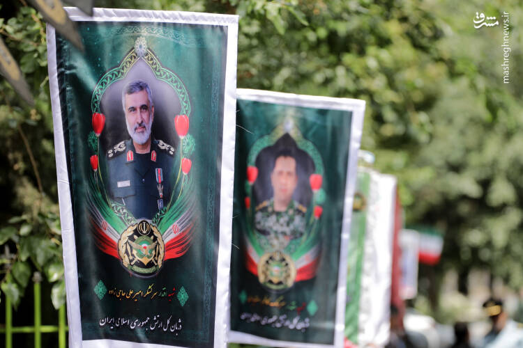 عکس/ حضور شخصیتها در مراسم گرامیداشت شهدای اقتدار ارتش