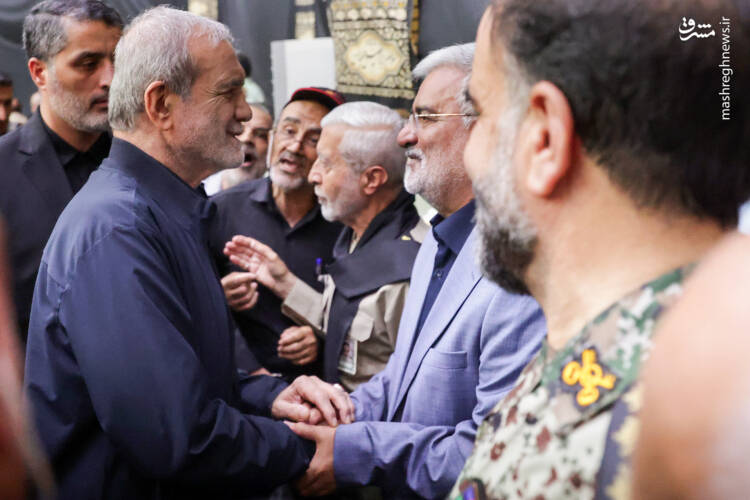 عکس/ حضور شخصیتها در مراسم گرامیداشت شهدای اقتدار ارتش