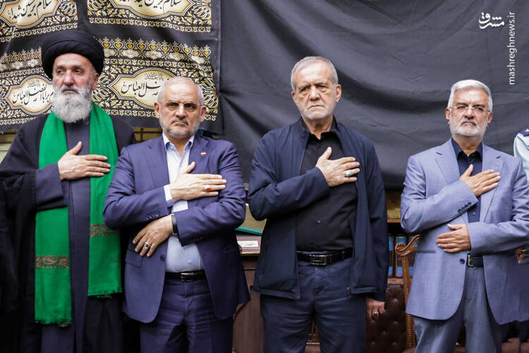 عکس/ حضور شخصیتها در مراسم گرامیداشت شهدای اقتدار ارتش